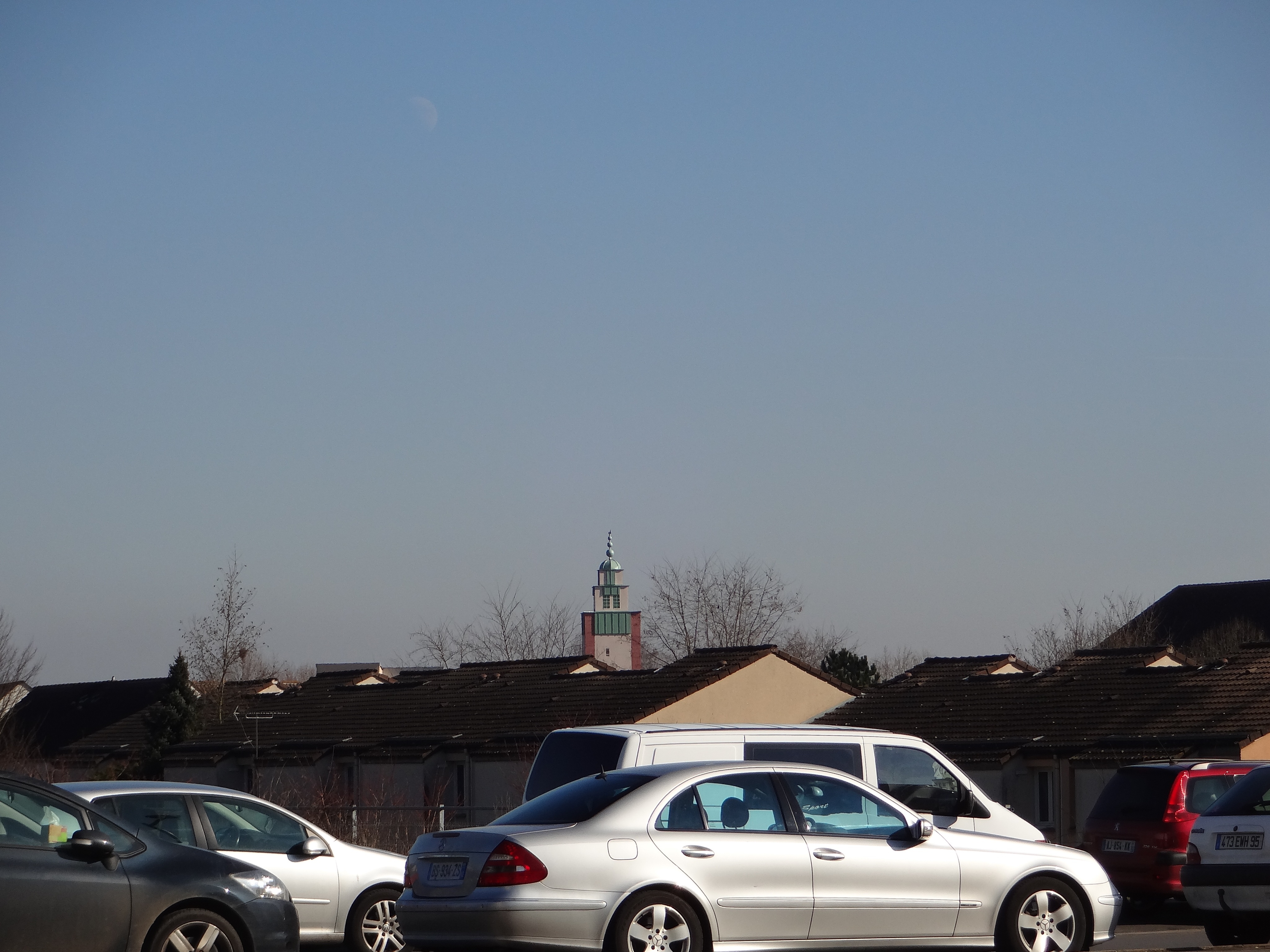 Le minaret depuis la gare