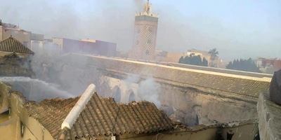 Incendie mosquée Taroudant