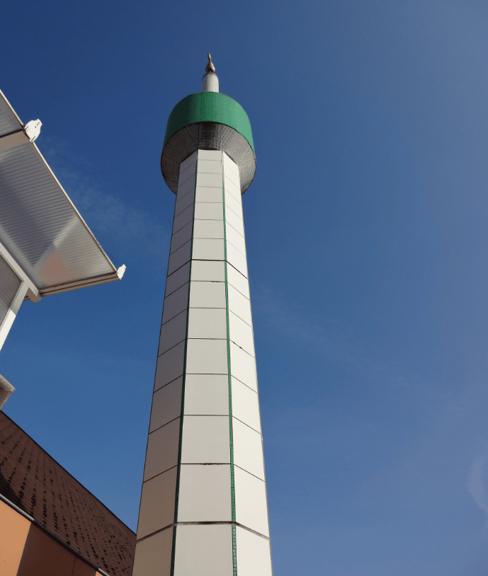 Minaret mosquée El Khayr Dijon