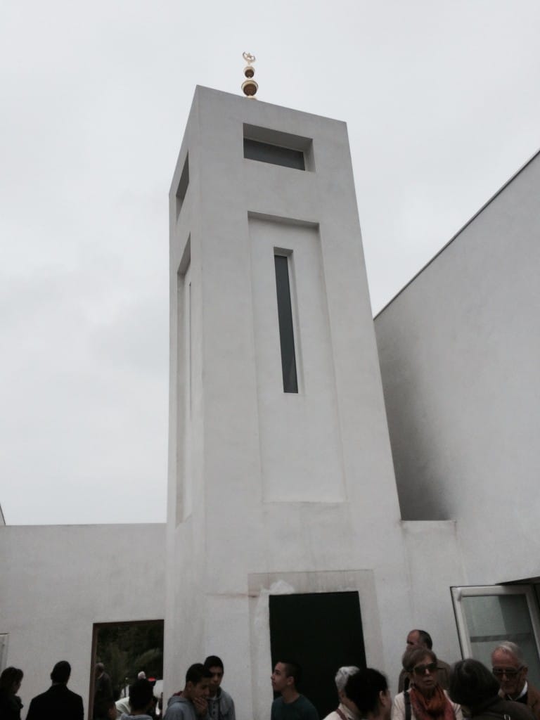 Minaret de la mosquée de Bayonne