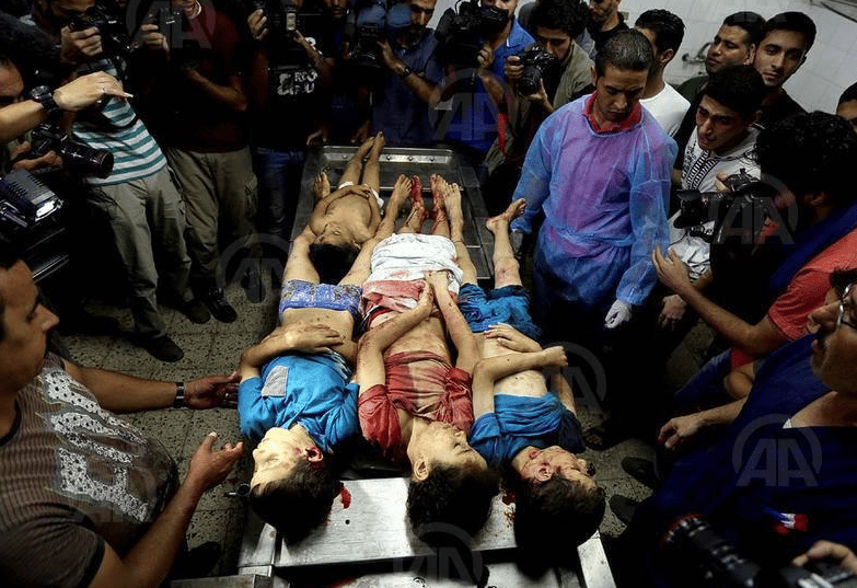 Enfants assassinés par l'entité sioniste terroriste