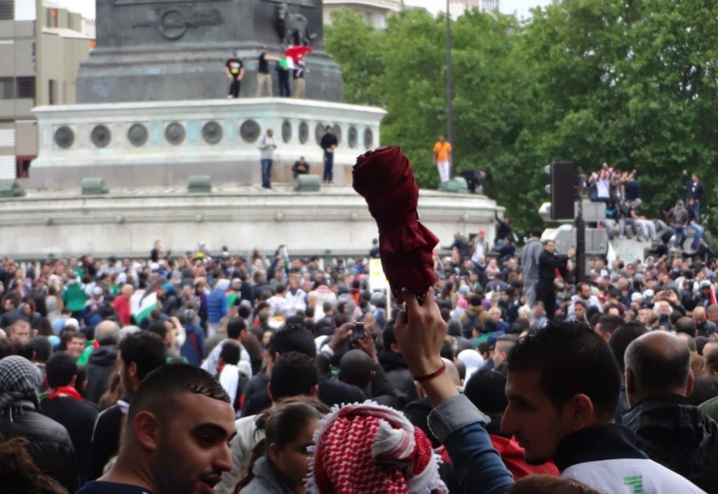 Manif géante pour Gaza à Paris 1