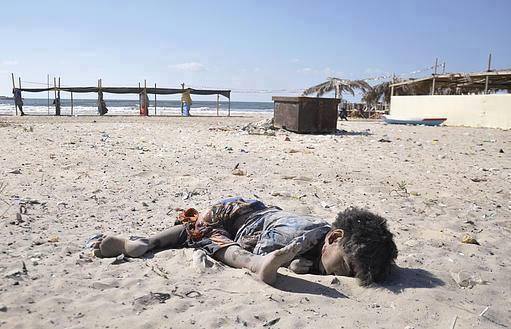 quatre enfants de Gaza victimes de l'entité sioniste 4