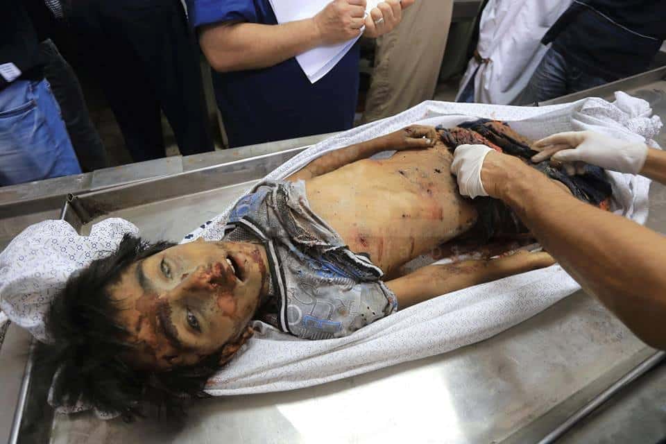 quatre enfants de Gaza victimes de l'entité sioniste 1