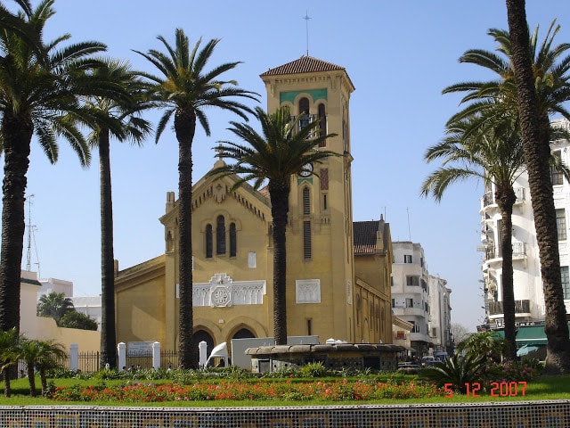 Tetouan - Place Moulay el Mehdi - une ancienne église