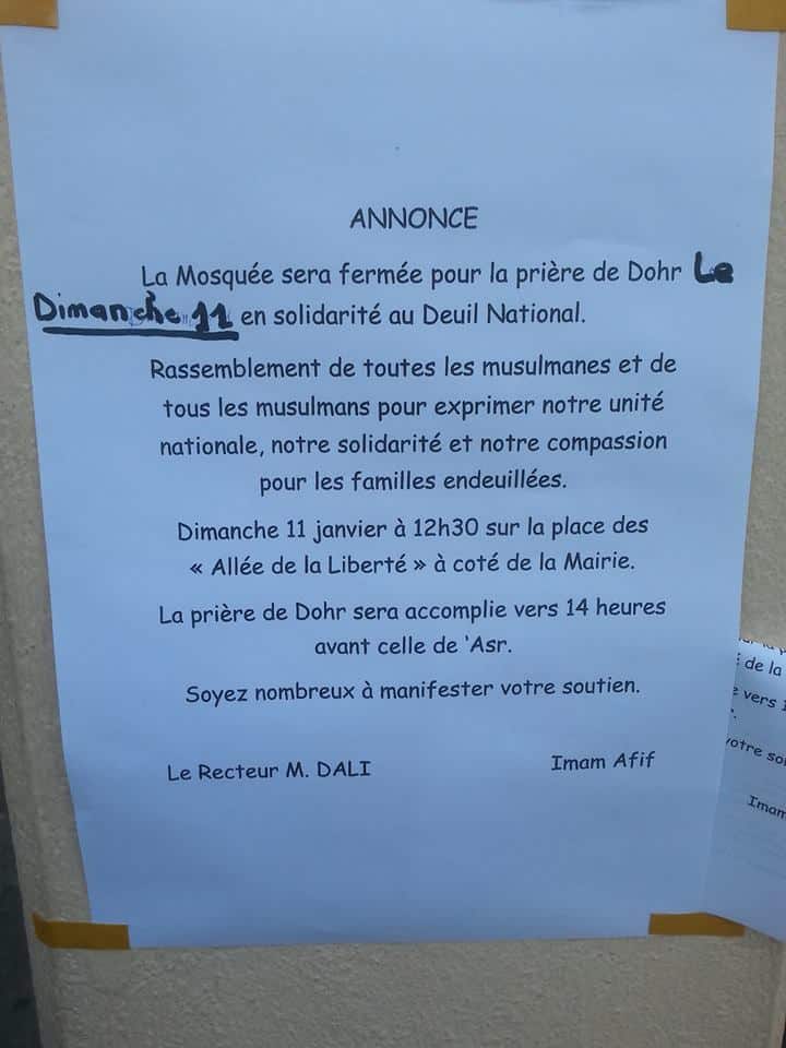 La prière de Duhr annulée à la mosquée Al Madina de Cannes