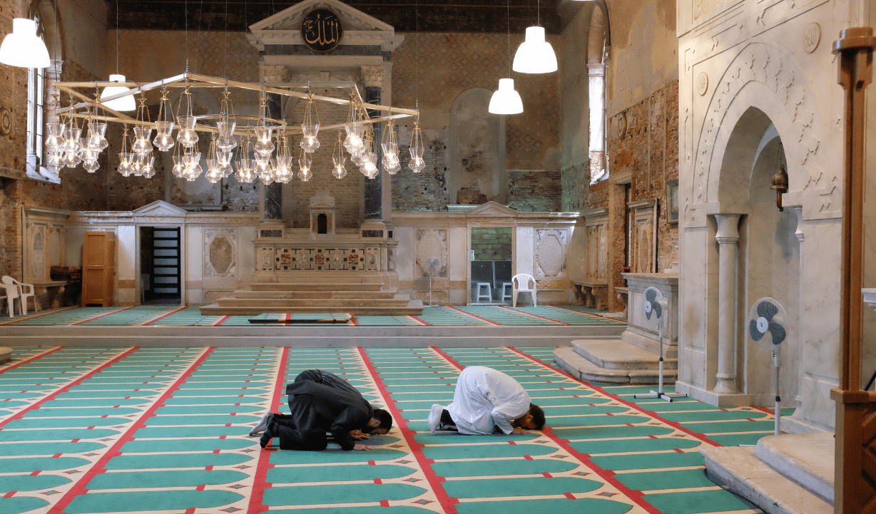 A Venise, une église convertie en mosquée le temps d'une exposition