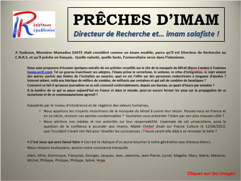 Compilation des prêches de Mamadou Daffé, attaqué par Réssitance Républicaine