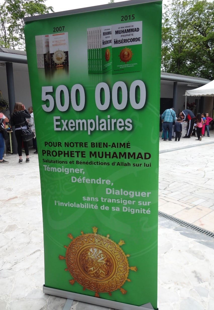 Expo sur le prophète Mohammad à la mosquée de Belfort