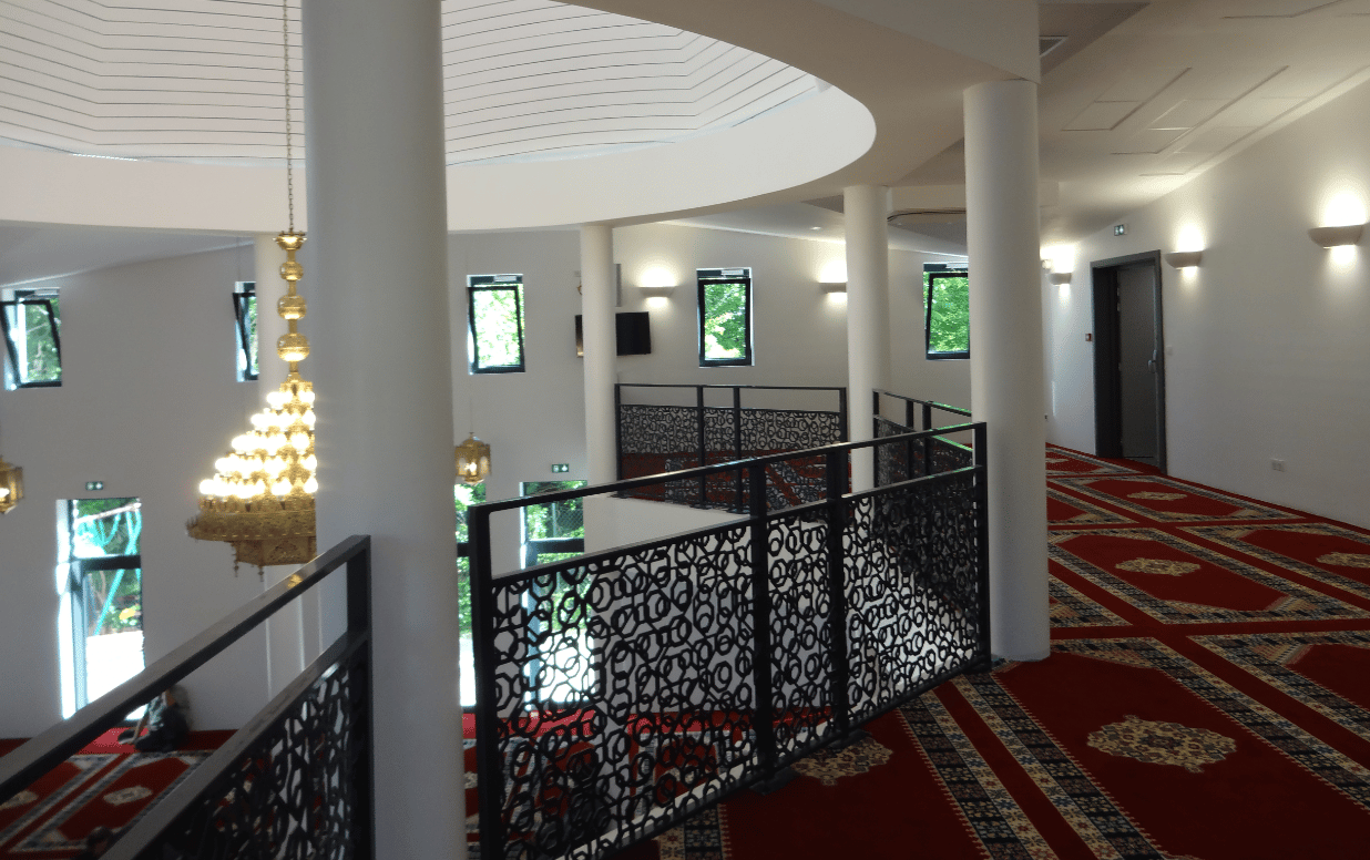 Mezzanine mosquée de la Robertsau