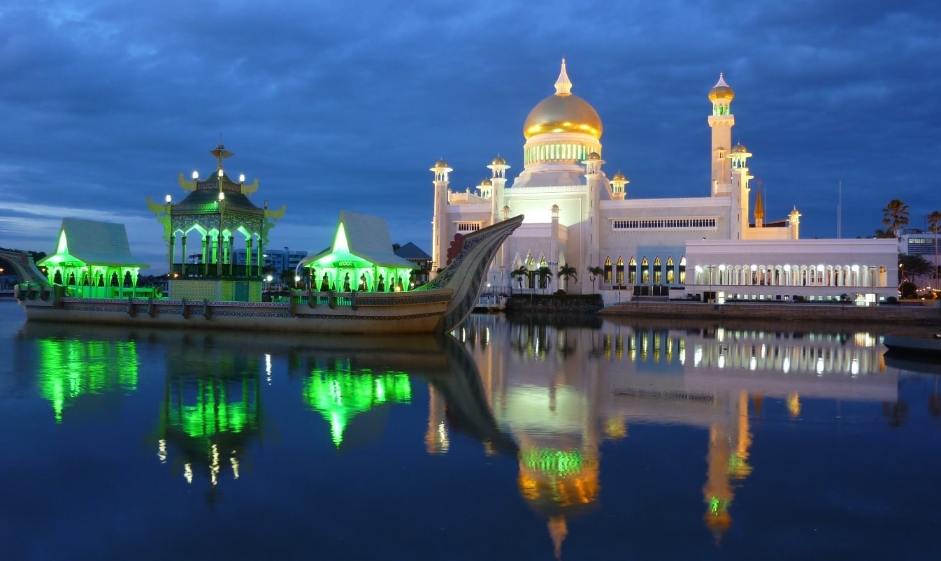 La mosquée Ali Saifuddin de Brunei