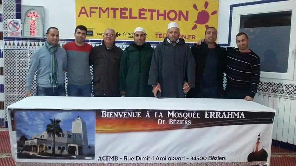 Mosquée Ar-Rahma de Béziers Téléthon