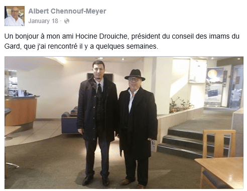 Albert-Chennouf Meyer avec Hocine Drouiche