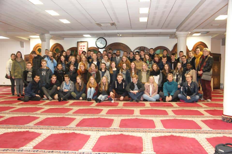 60 lycéens belges ont visité la grande mosquée de Lille 1