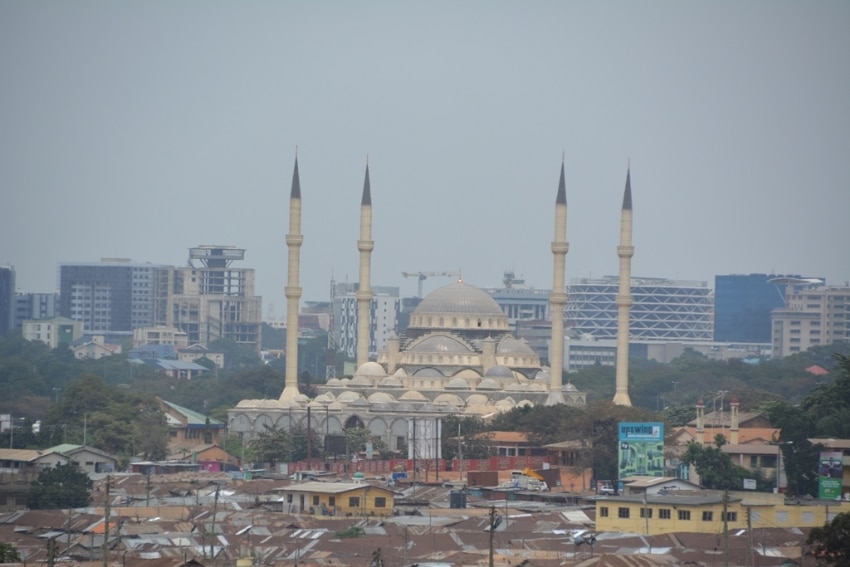 La mosquée Furkan d'Accra