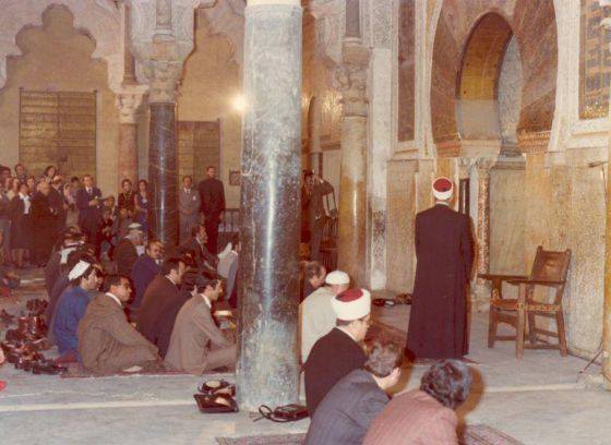 Première prière collective à la grande mosquée de Cordoue depuis des siècles