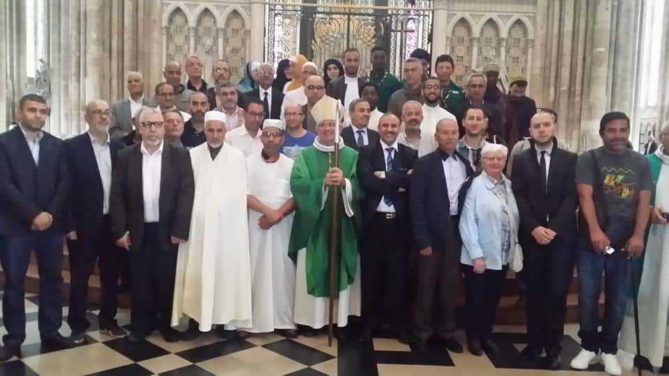 Musulmans à la Cathédrale d'Amiens