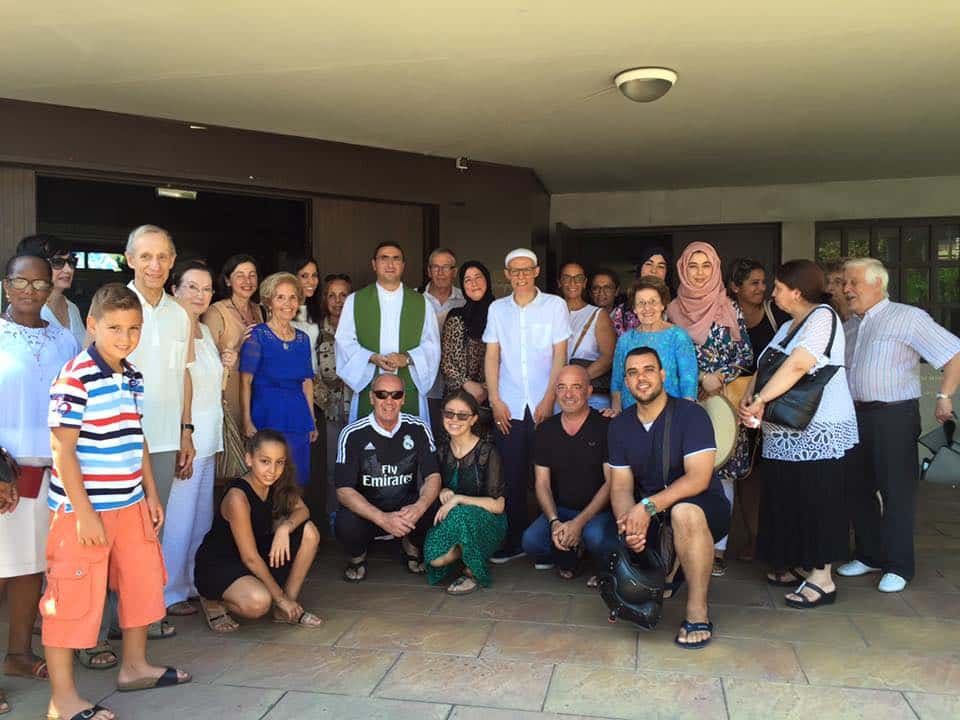 Musulmans à l'église Saint-Marc de Nice