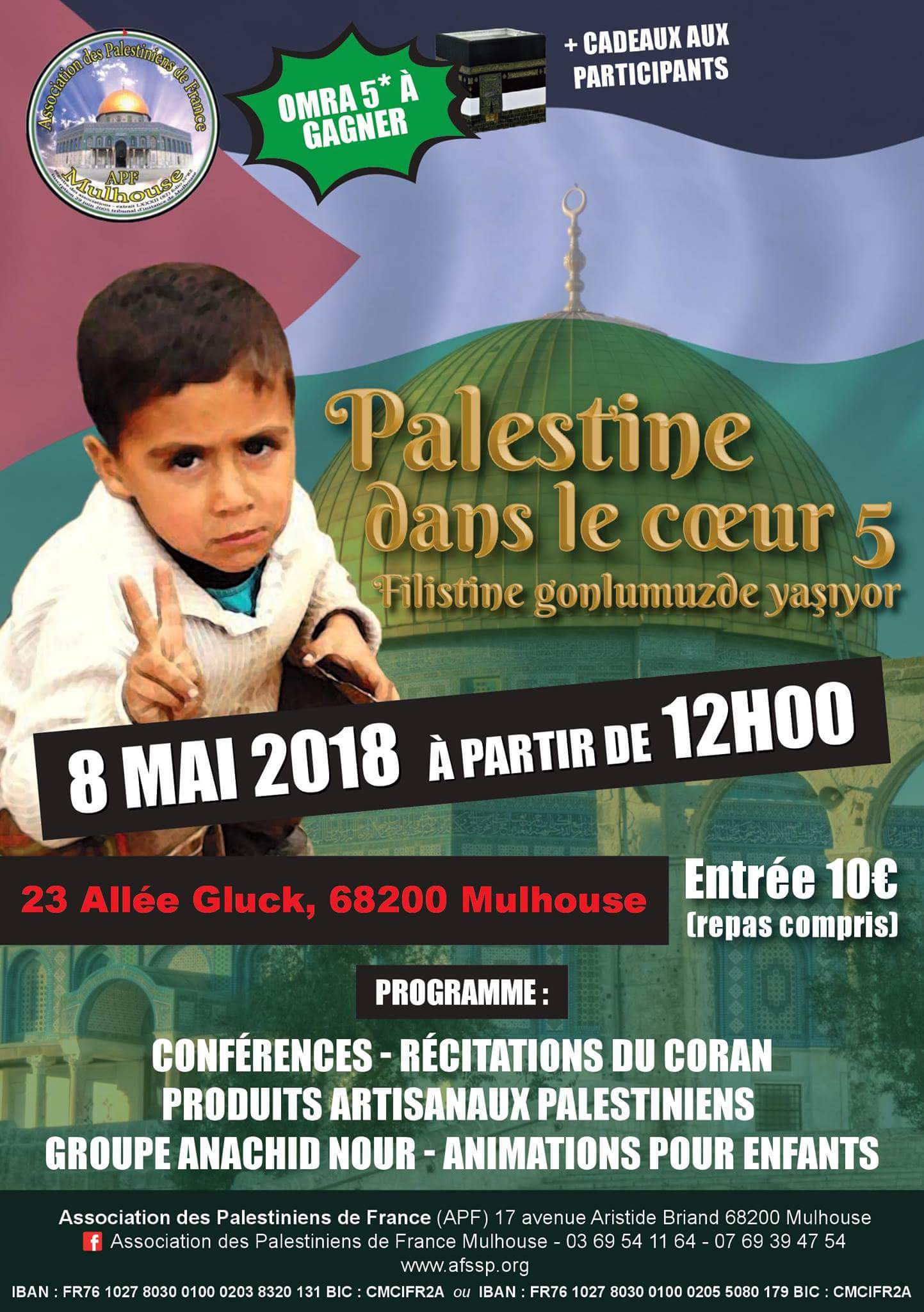 Palestine dans le coeur Mulhouse