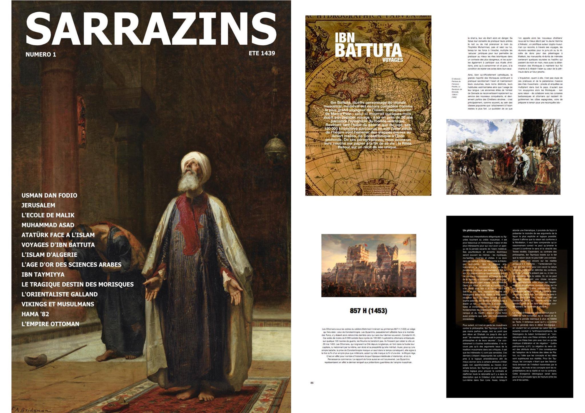 "Sarrazins", premier magazine papier consacré à l'histoire de l'Islam