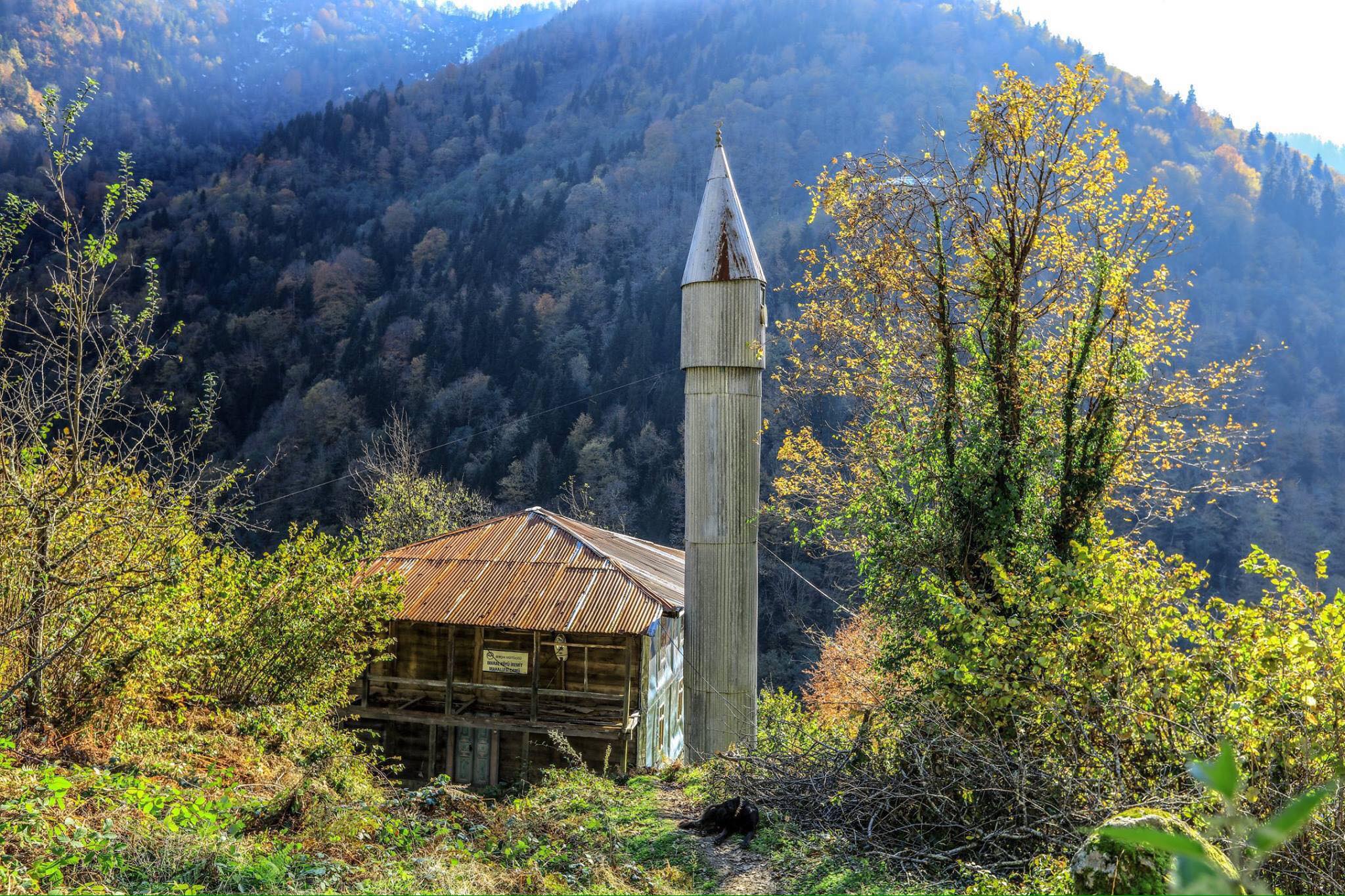 Mosquée en bois Turquie 