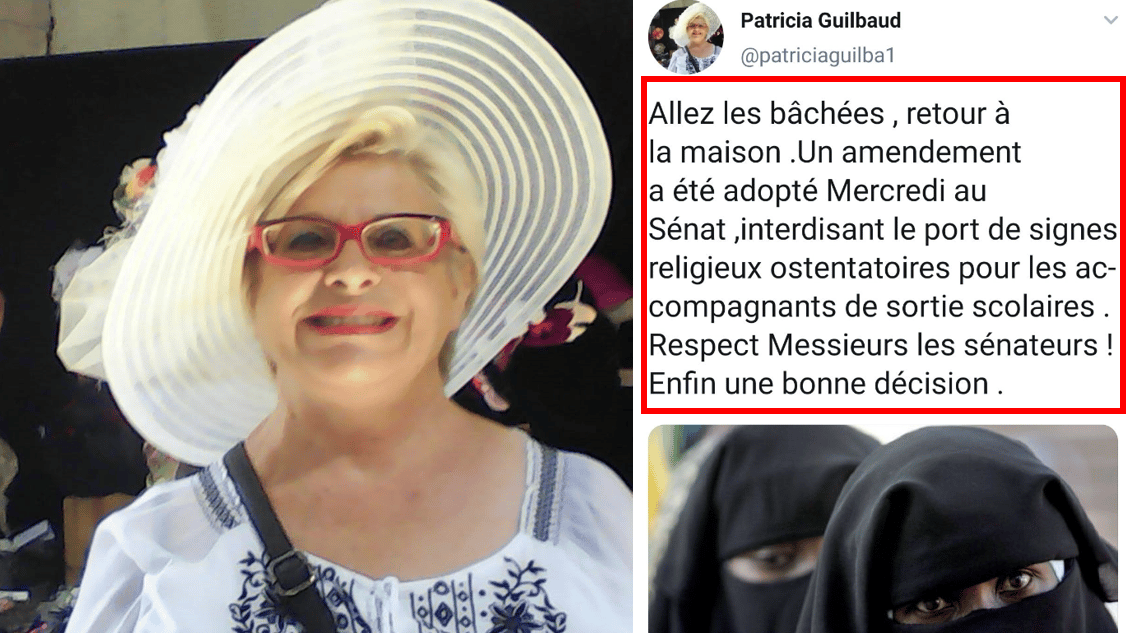 Patricia Guilbaud islamophobie