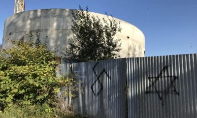 Tags nazis sur la future mosquée de Charleville-Mézières