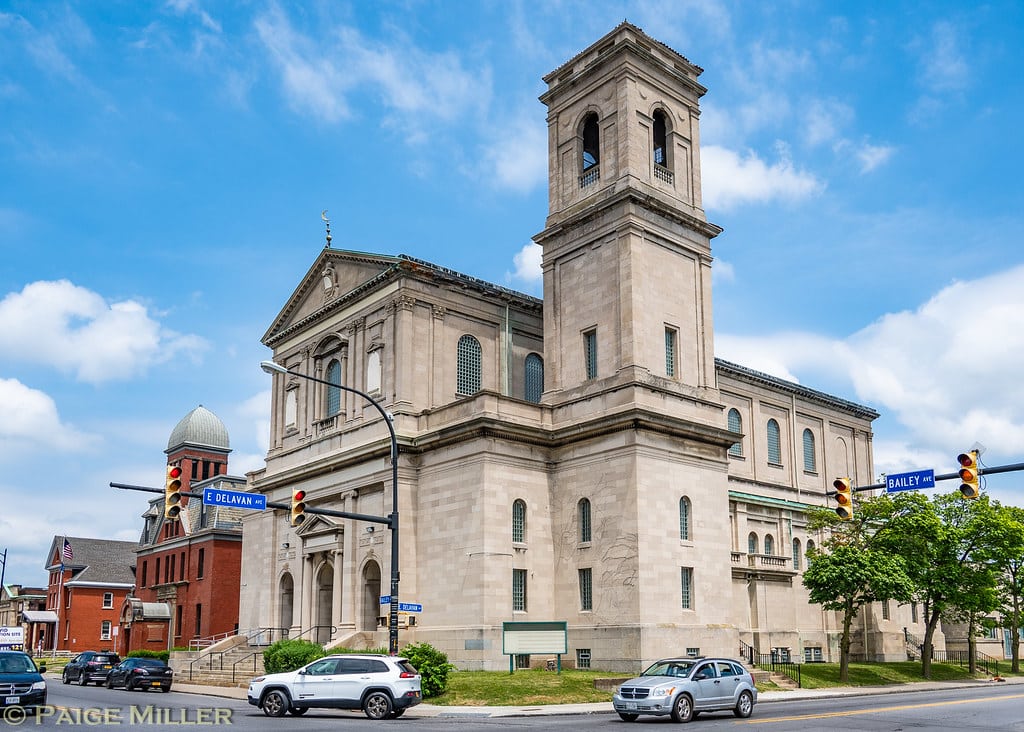 Eglise Saint Gerard devenue Masjid Assalam de Buffalo
