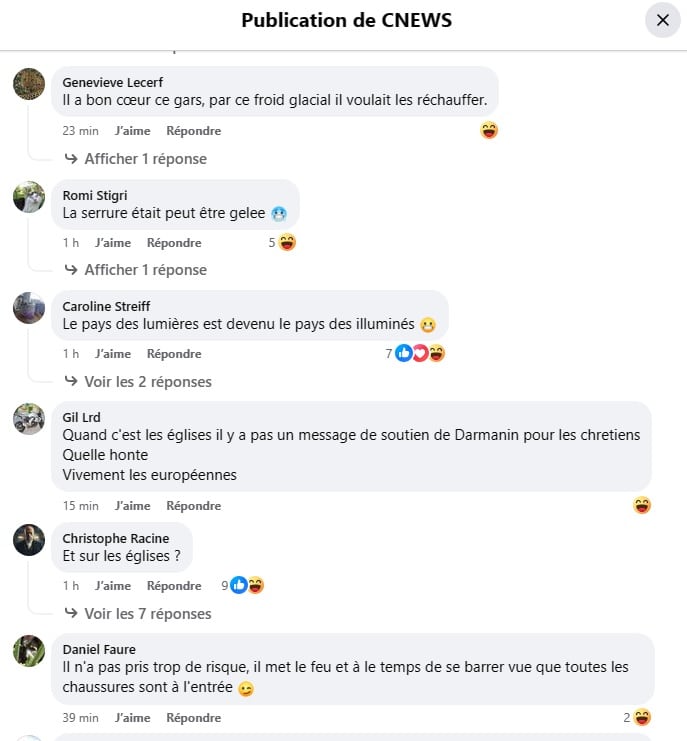 Commentaires CNews mosquee Morlaix